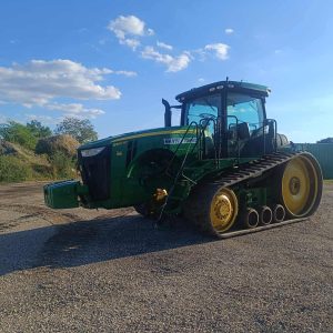 John Deere 8360 RT gumihevederes traktor