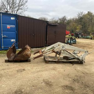 Mamut homlokrakodó/kanál+villa/-konzol