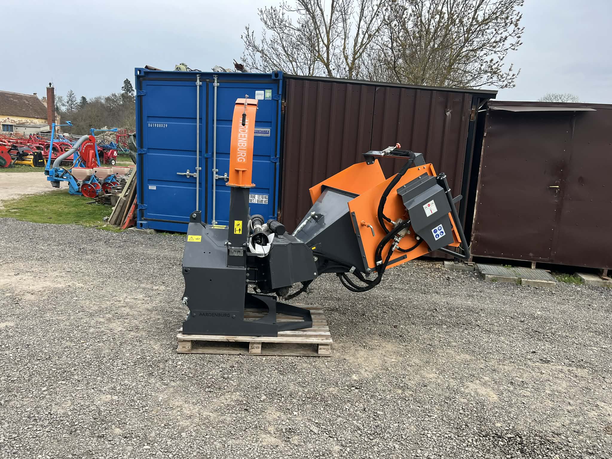 AARDENBURG Lignum M 120 Kardán hajtású faaprító (fa átmérő: max: 12 cm) - Image 2