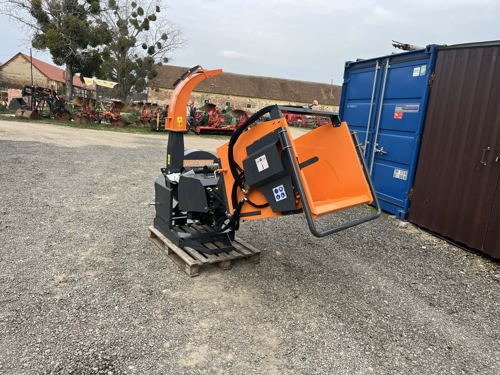 AARDENBURG Lignum M 120 Kardán hajtású faaprító (fa átmérő: max: 12 cm) - Image 3