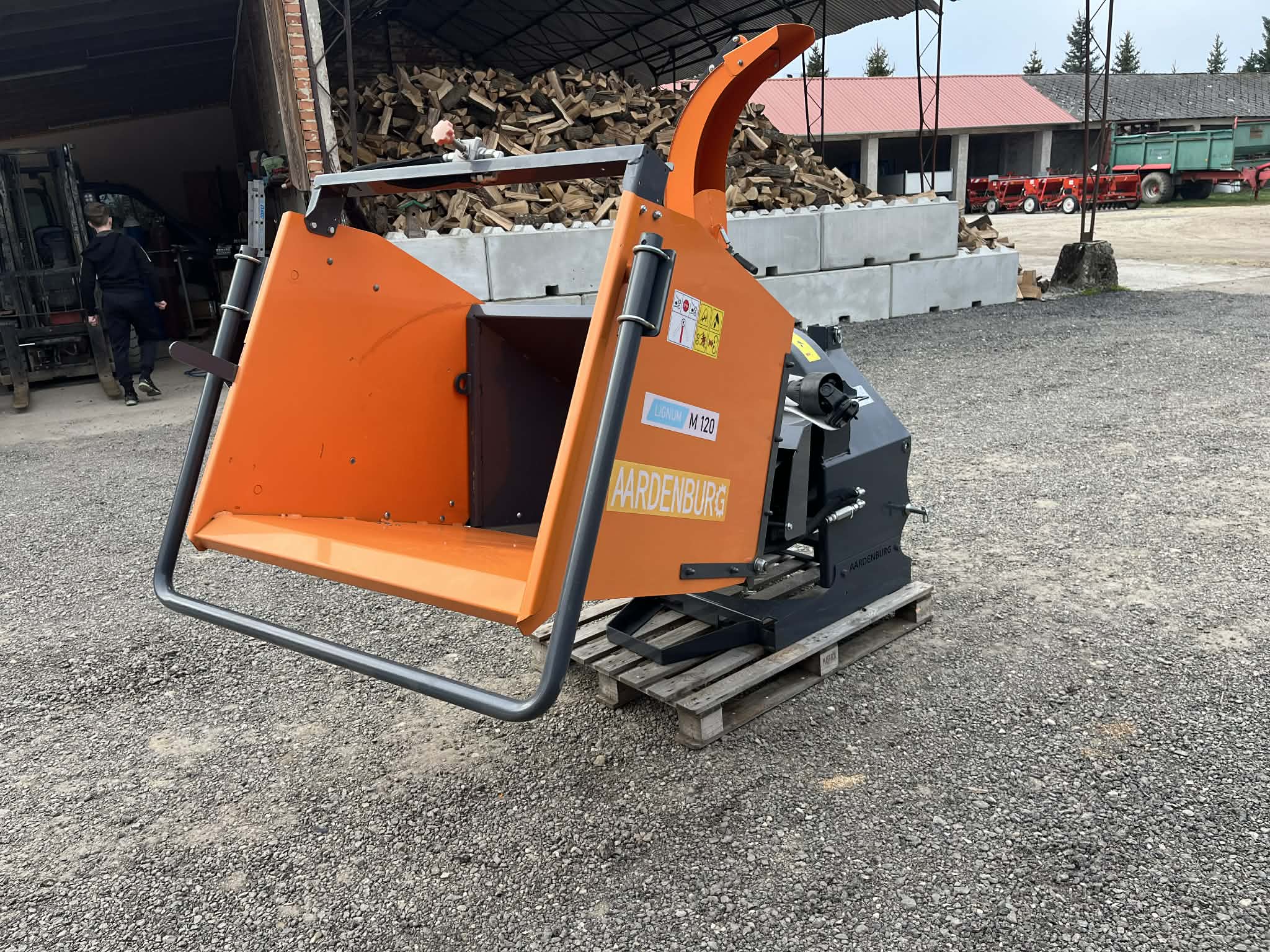 AARDENBURG Lignum M 120 Kardán hajtású faaprító (fa átmérő: max: 12 cm) - Image 4