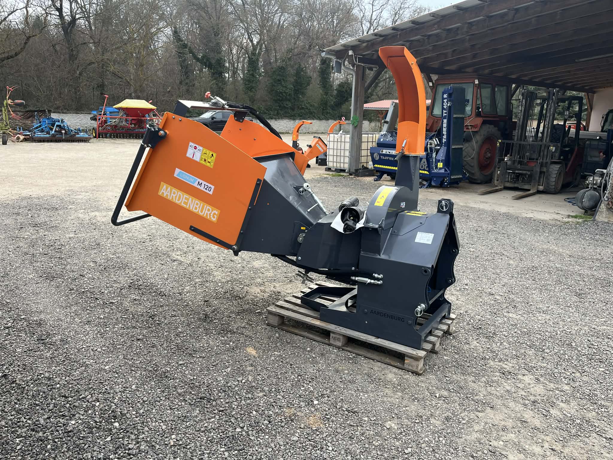 AARDENBURG Lignum M 120 Kardán hajtású faaprító (fa átmérő: max: 12 cm) - Image 5