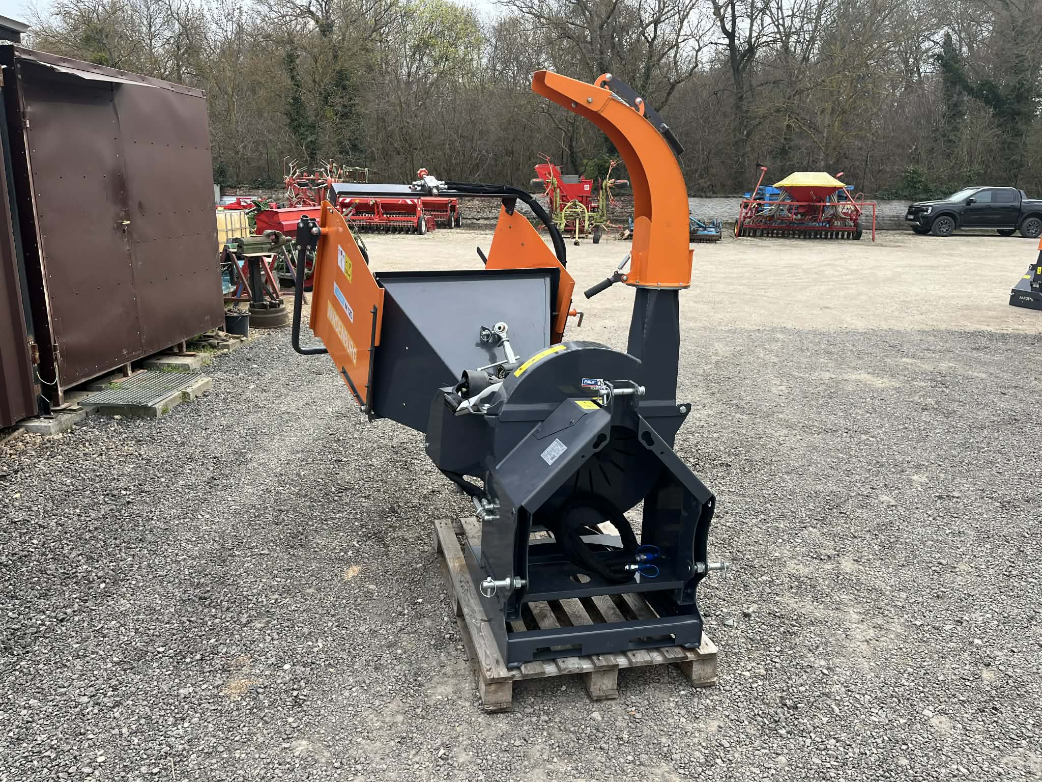 AARDENBURG Lignum M 120 Kardán hajtású faaprító (fa átmérő: max: 12 cm) - Image 6