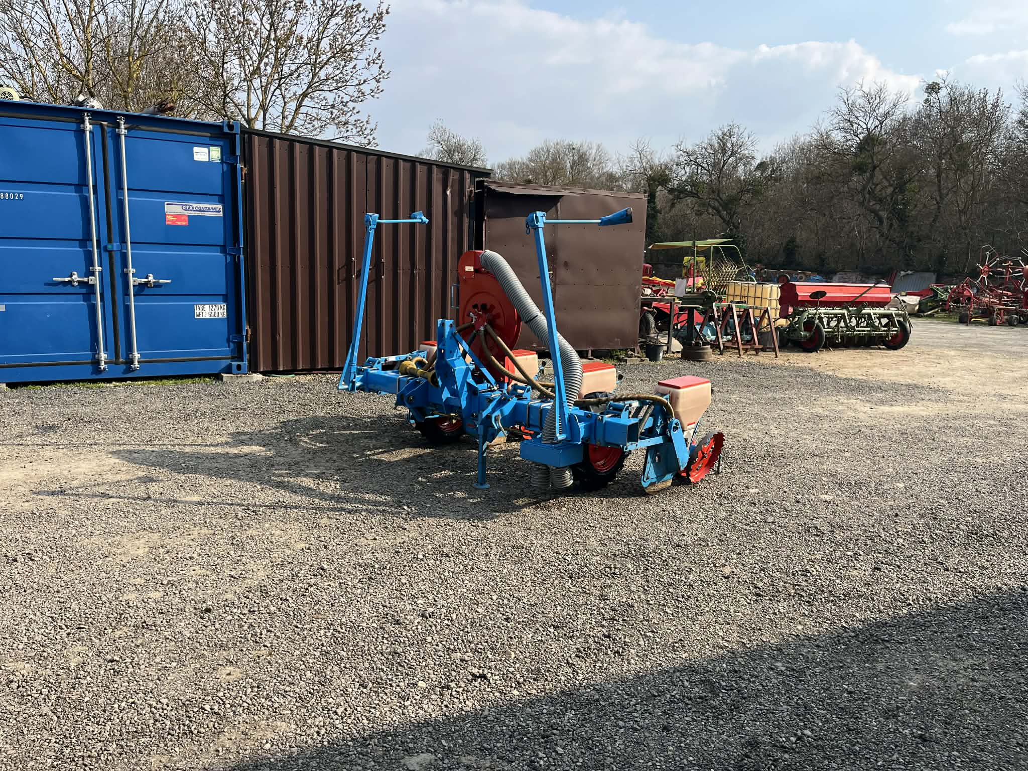 Monosem 4soros szemenkénti vetőgép kukorica napraforgó