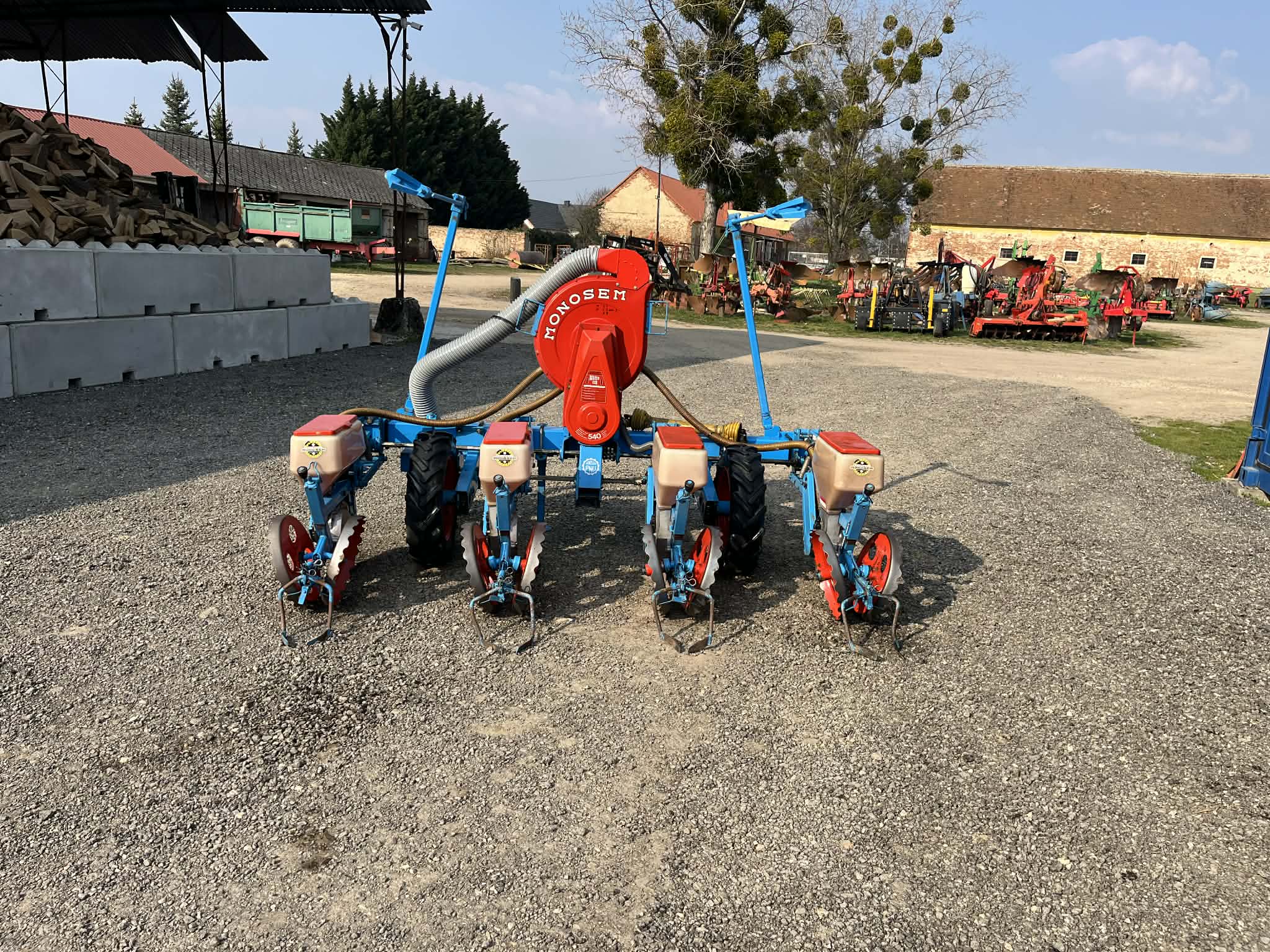 Monosem 4soros szemenkénti vetőgép kukorica napraforgó - Image 3