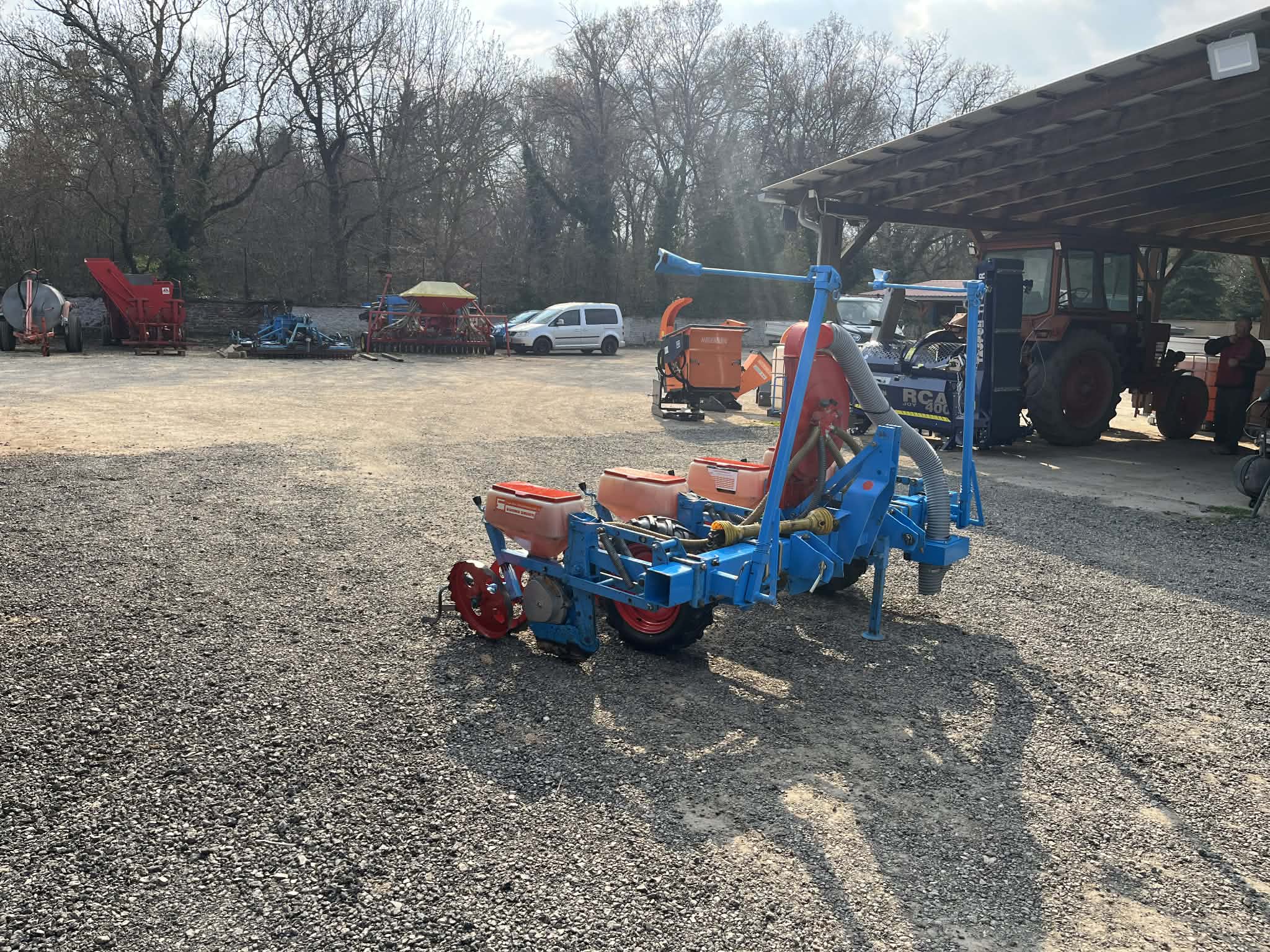 Monosem 4soros szemenkénti vetőgép kukorica napraforgó - Image 5